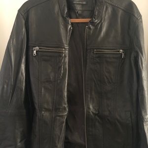 Brand new (unworn) John Varvatos Leather Jacket